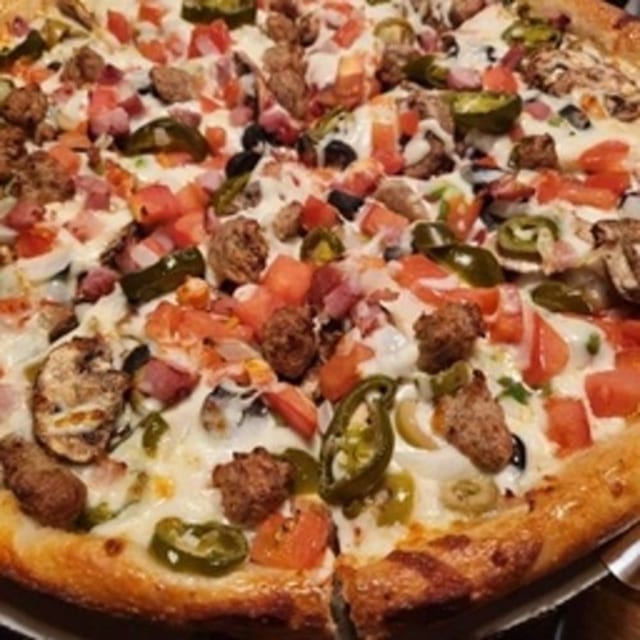 Vegetarian Pizza (14").
