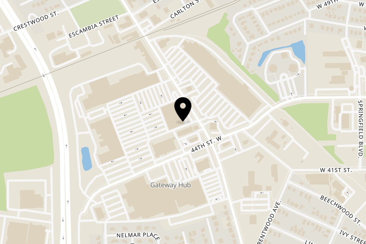 Map showing the location of Goodfellas Pizza and Wings Norwood Ave - Jacksonville on 5290 Norwood Ave in Jacksonville